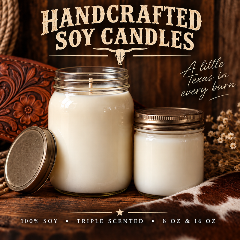Triple Scented Soy Candles