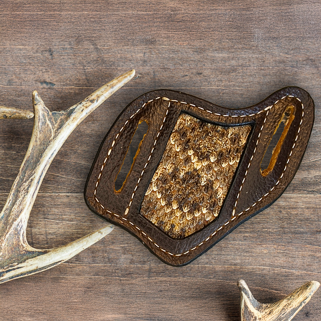 Western Diamondback Rattlesnake Knife Sheath (Batch 10-01)