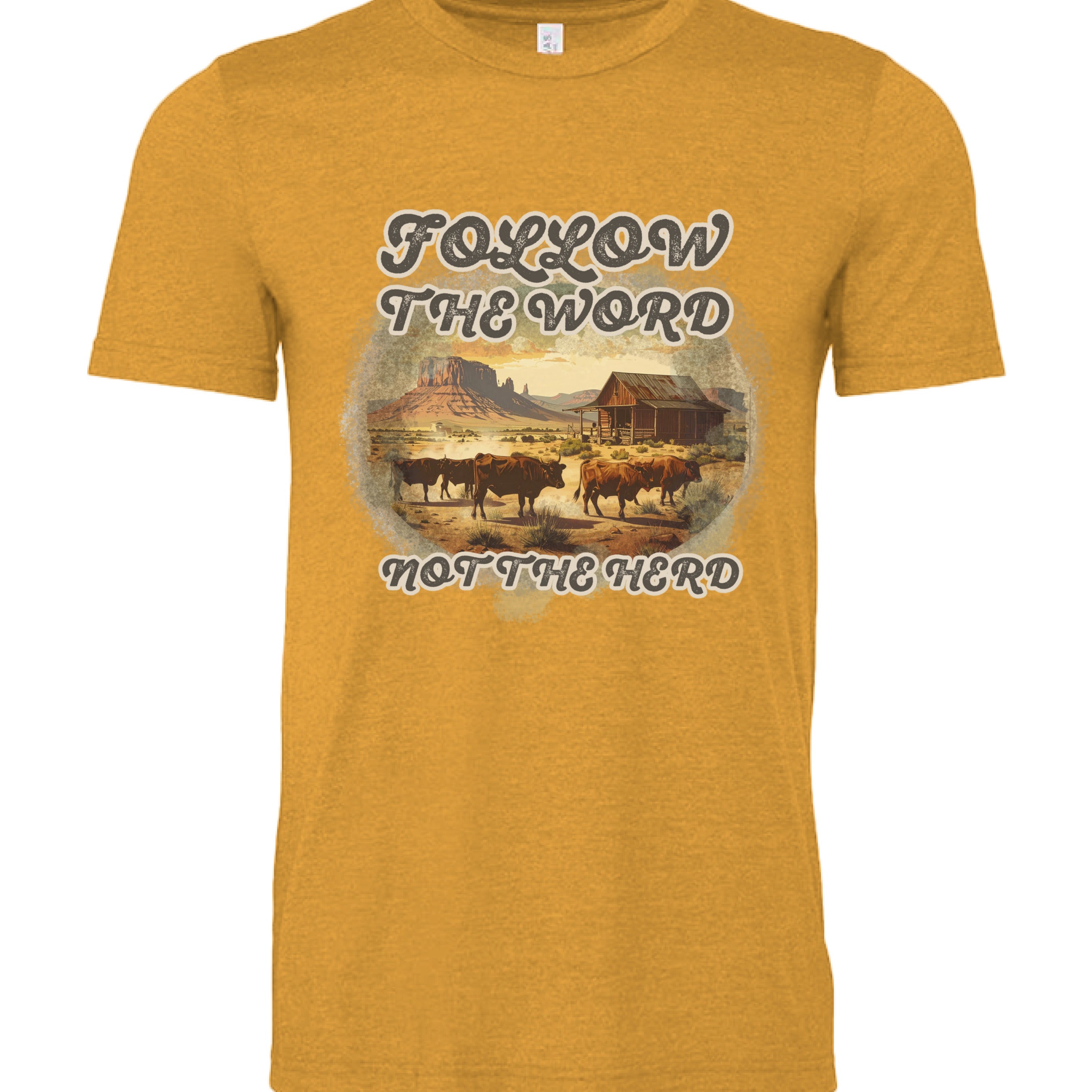 HEATHER MUSTARD - FRONT