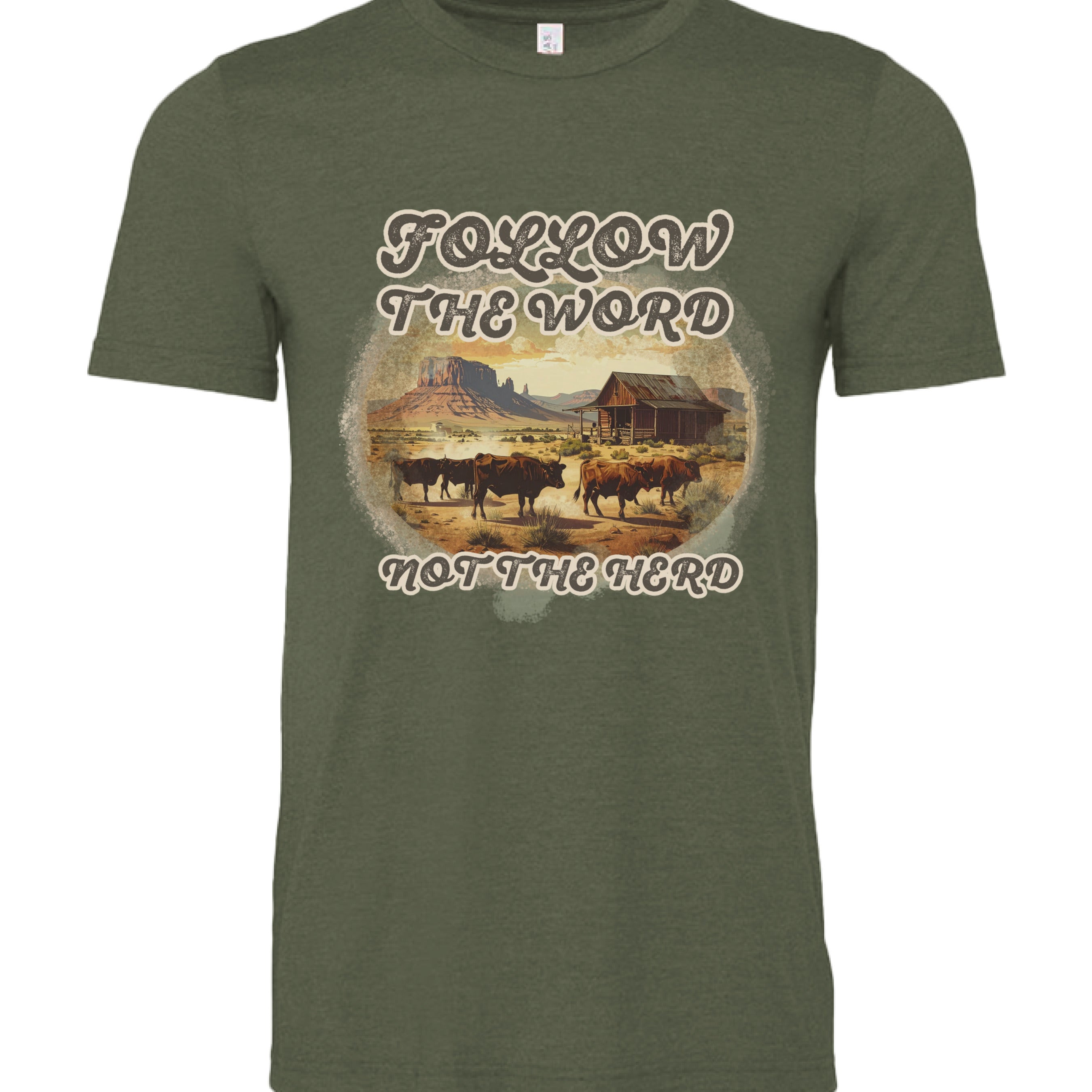 HTHR MILTARY GRN - FRONT