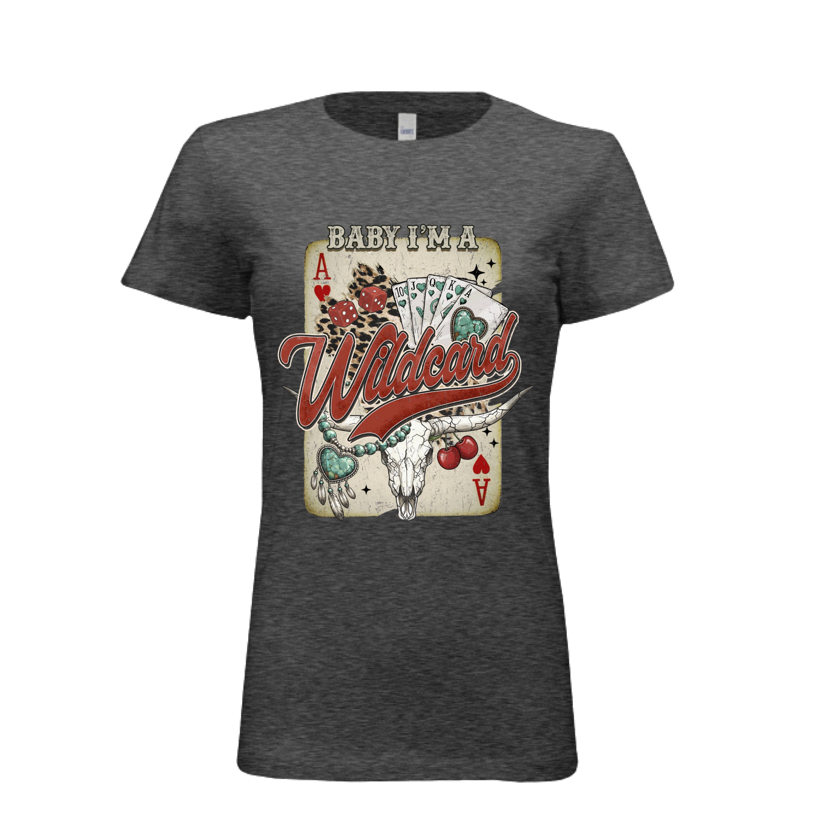 BLACK HEATHER - FRONT