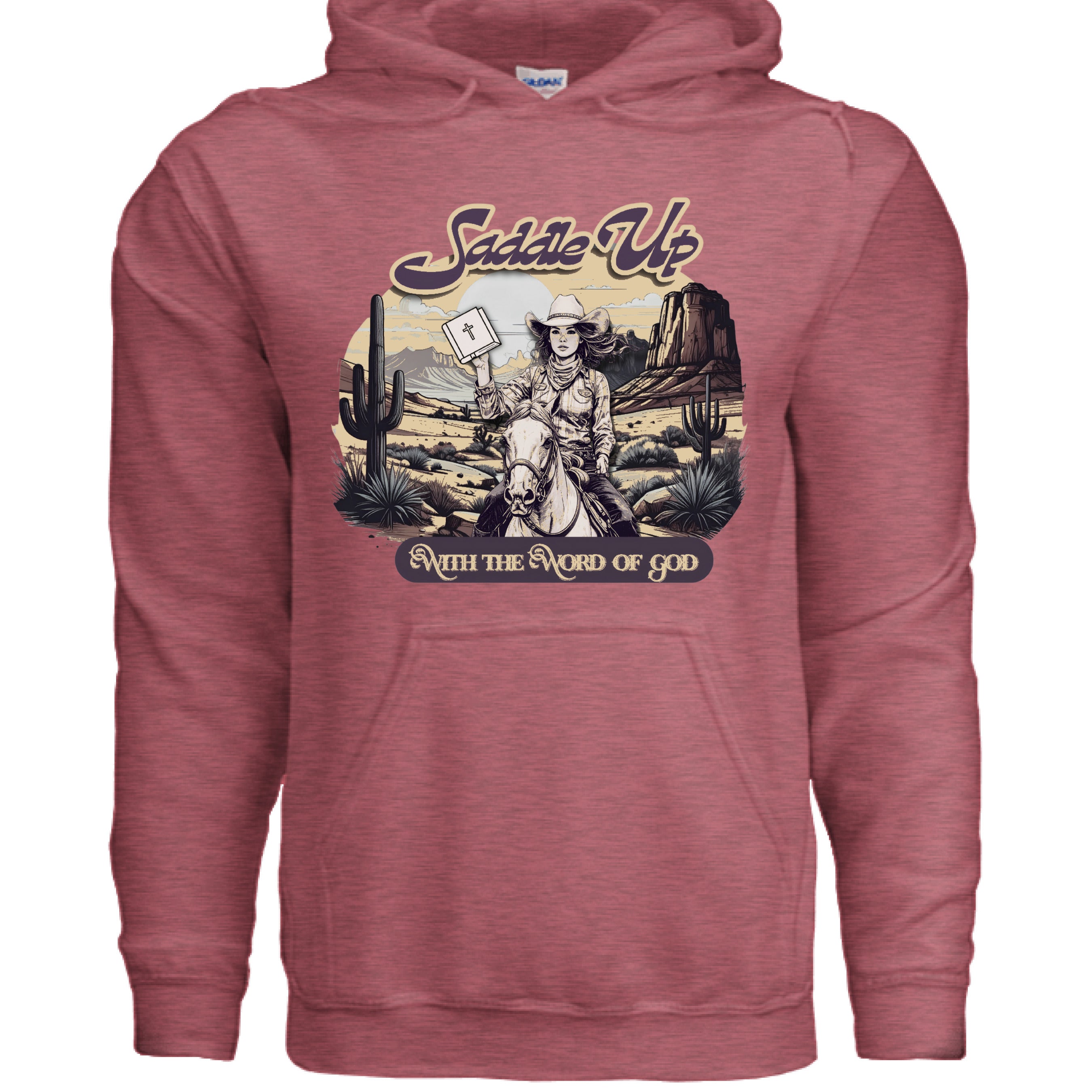 Heather Sport Scarlet Red - FRONT