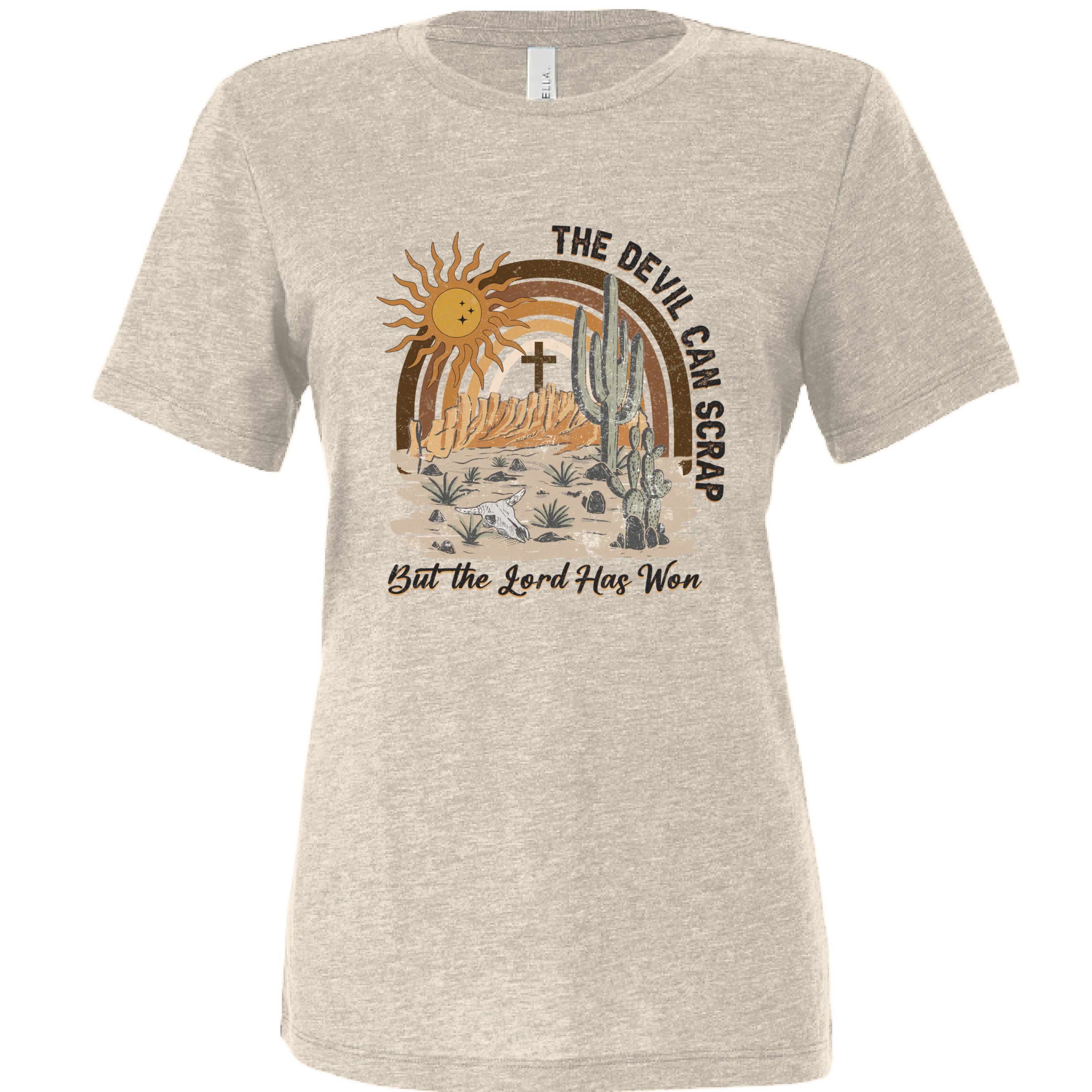 Solid Natural Triblend - FRONT