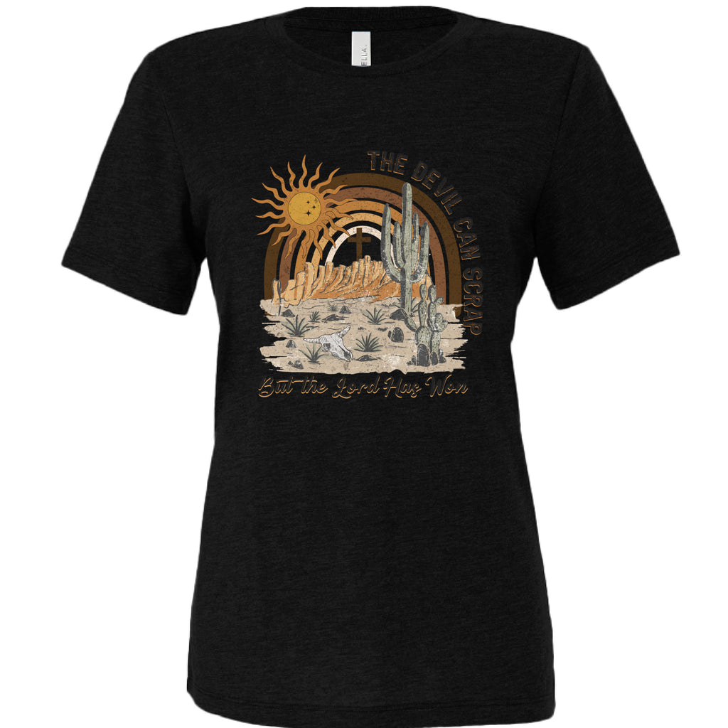 SOLID BLK TRIBLEND - FRONT