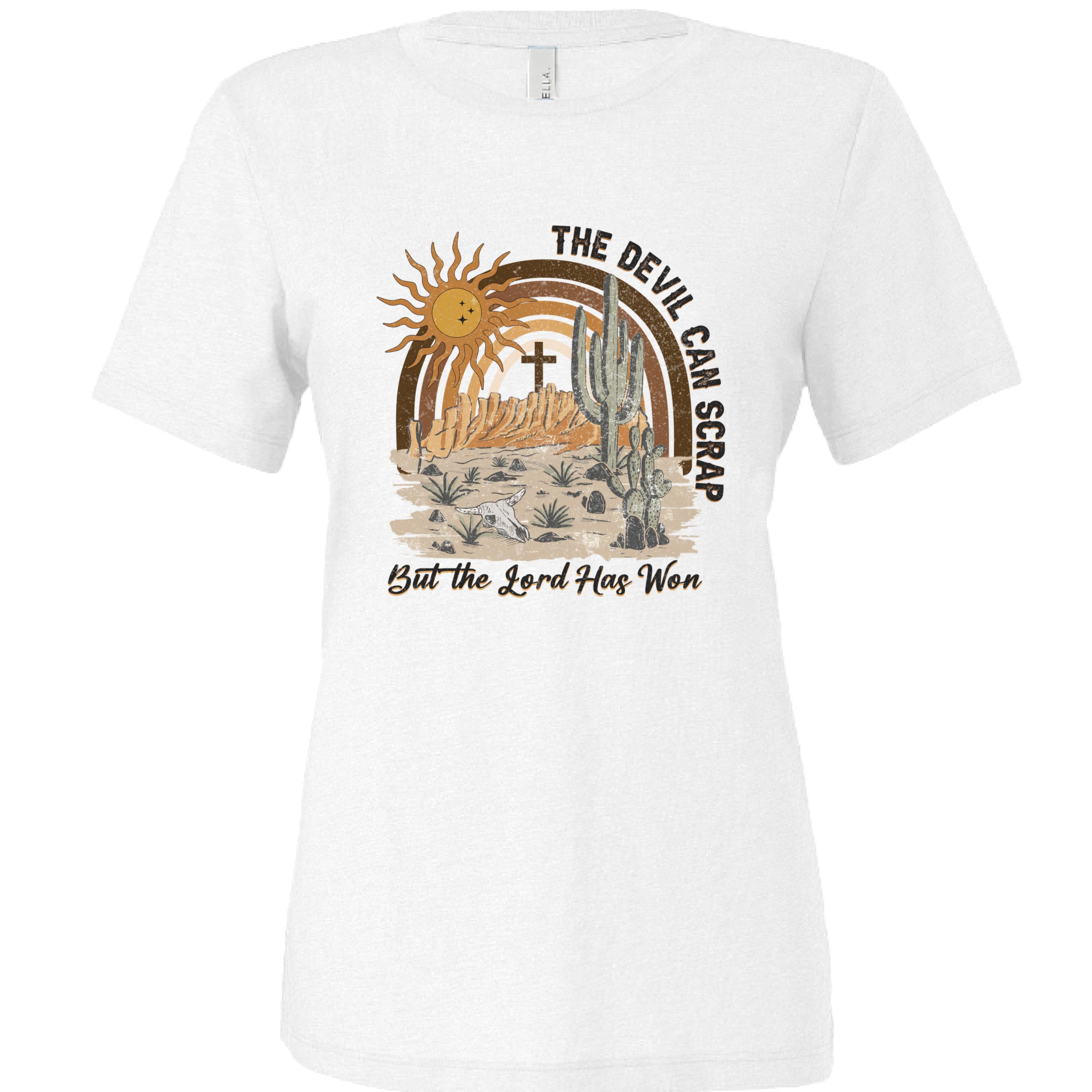 SOLID WHT TRIBELND - FRONT