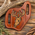 White Tail Skull - Knife Sheath