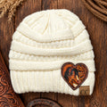 Western Horse Heart Beanie