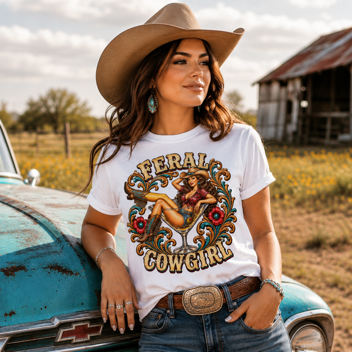 Feral Cowgirl - Martini