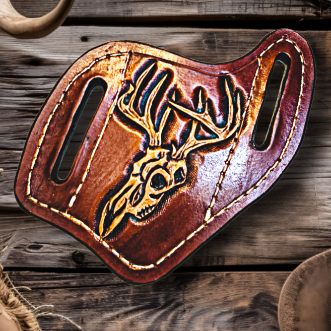 Tooled Deer - Sheath