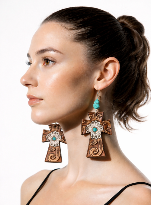 Cross Earrings