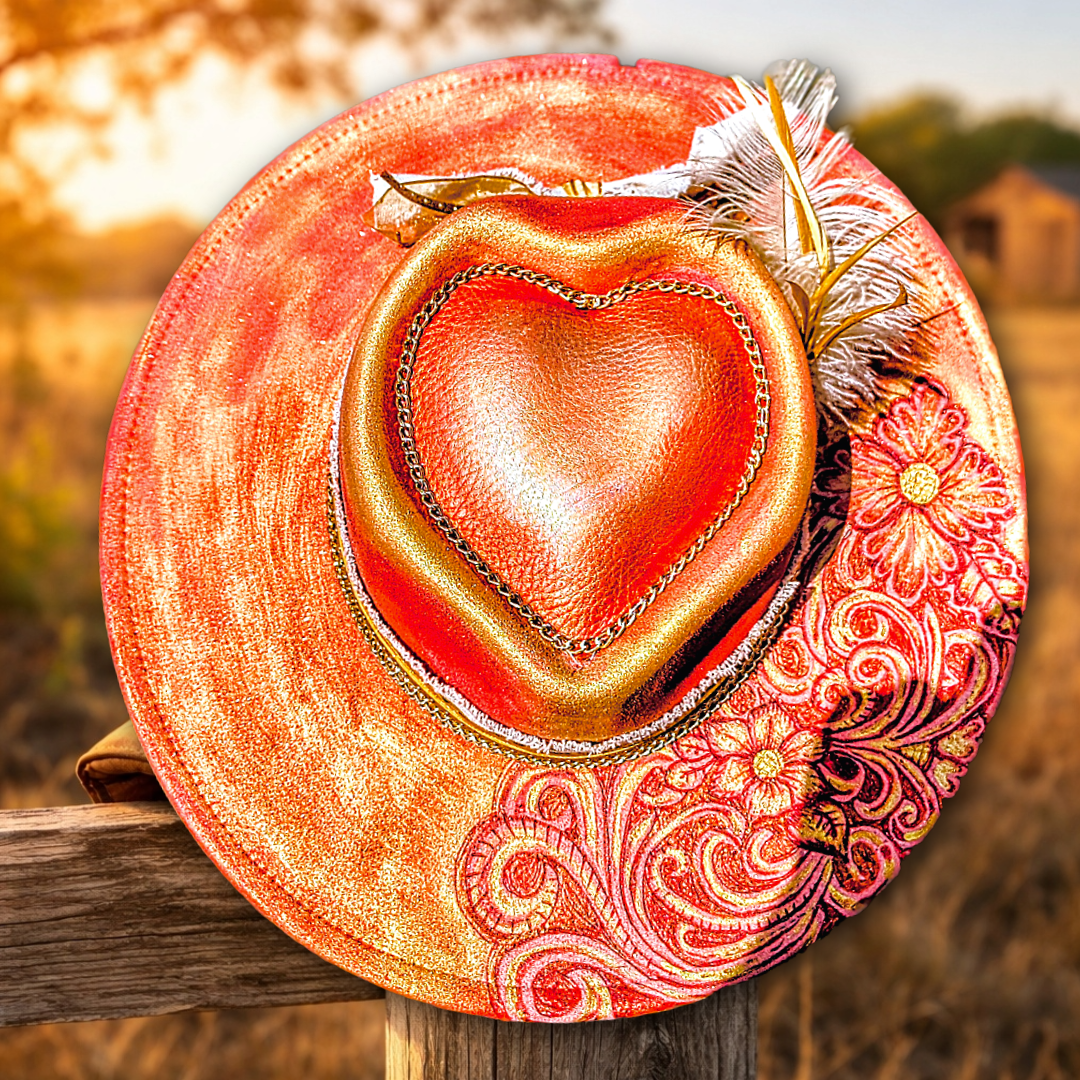 Dolly - Heart Rancher Hat