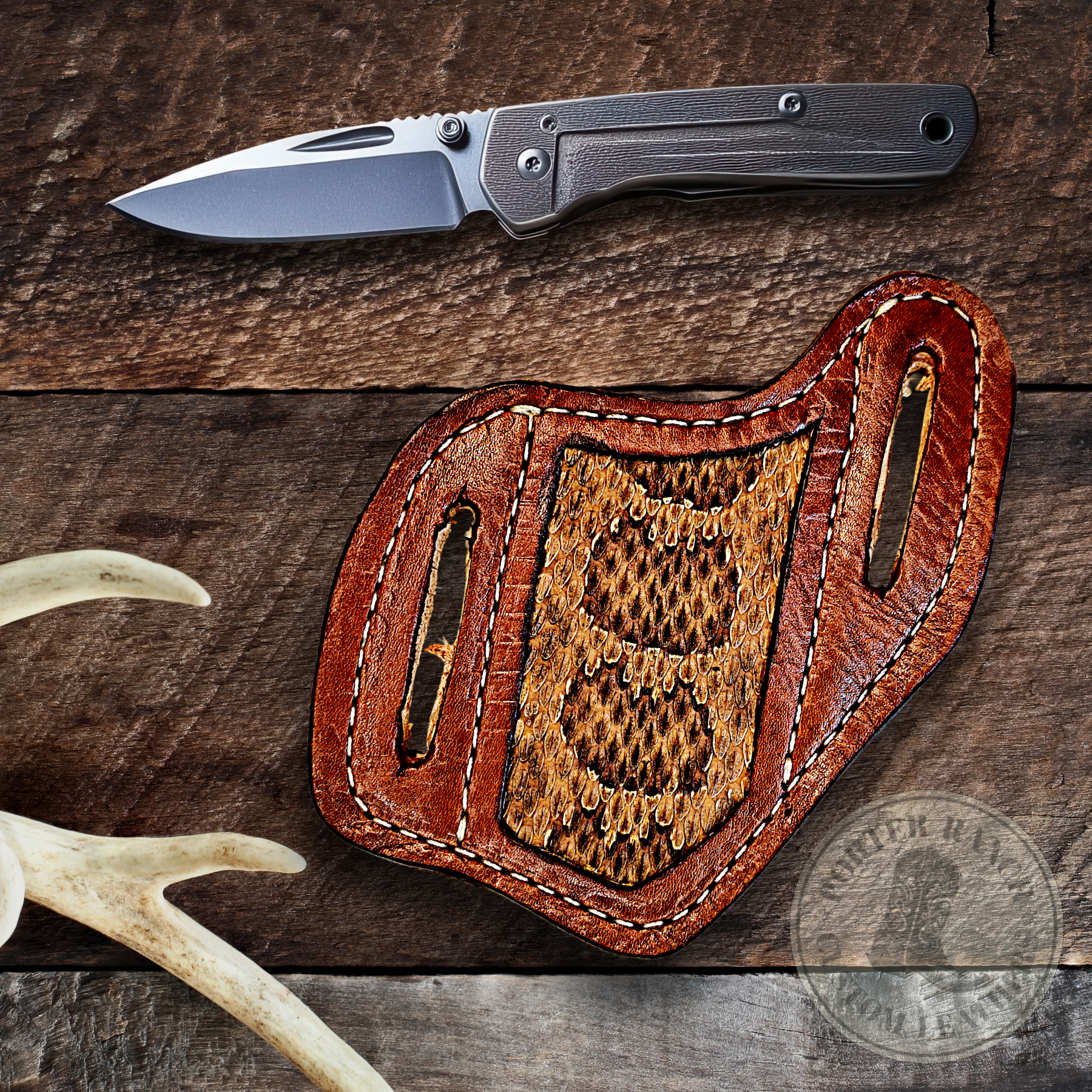 Prarie Rattlesnake Sheath (10-08)