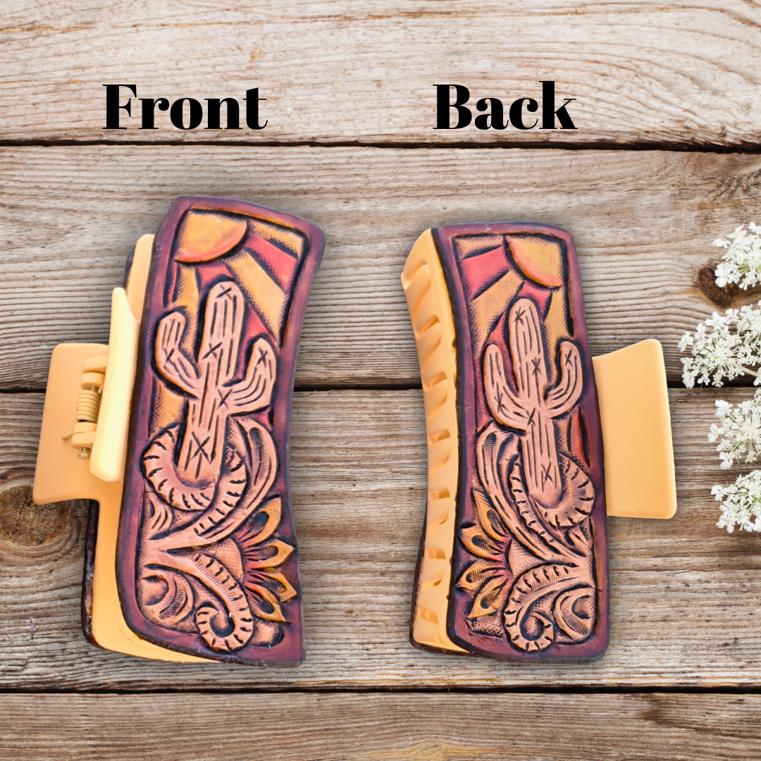 Hair Claw - Desert Sunset